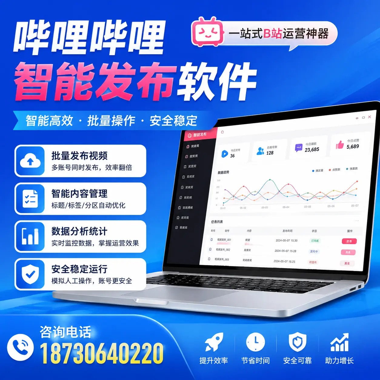 如何通过哔哩哔哩智能发布软件提升 定安 企业曝光率